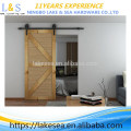 chinese wholesale wooden sliding barn door hardware / barn door system